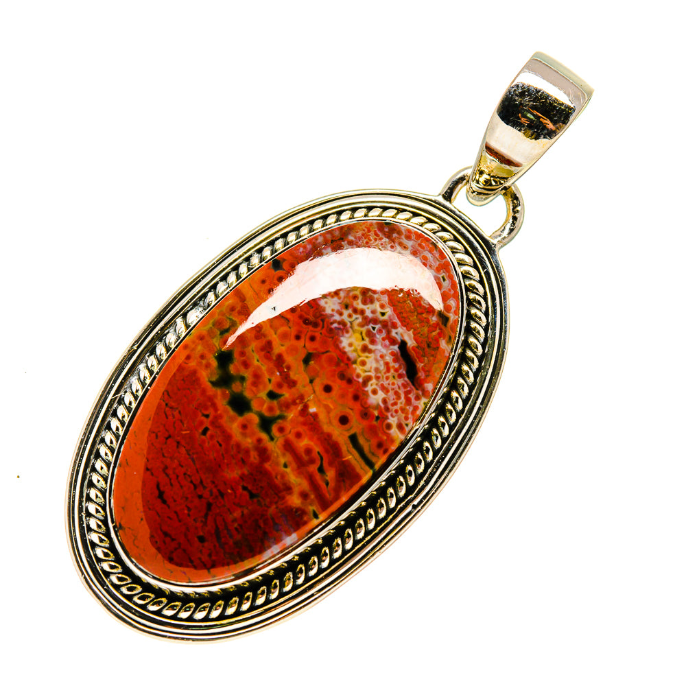 Ocean Jasper Pendants handcrafted by Ana Silver Co - PD749849