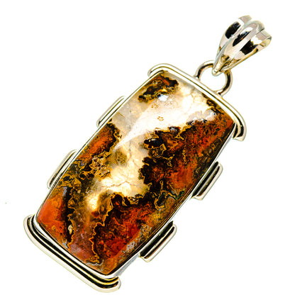 Moroccan Agate Pendants handcrafted by Ana Silver Co - PD749851