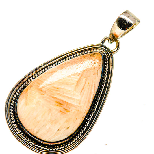 Scolecite Pendants handcrafted by Ana Silver Co - PD749866