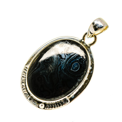 Psilomelane Pendants handcrafted by Ana Silver Co - PD749892