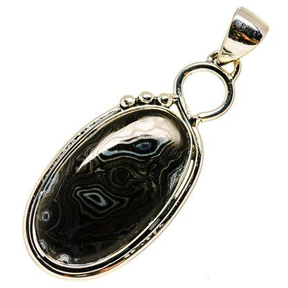 Psilomelane Pendants handcrafted by Ana Silver Co - PD749950