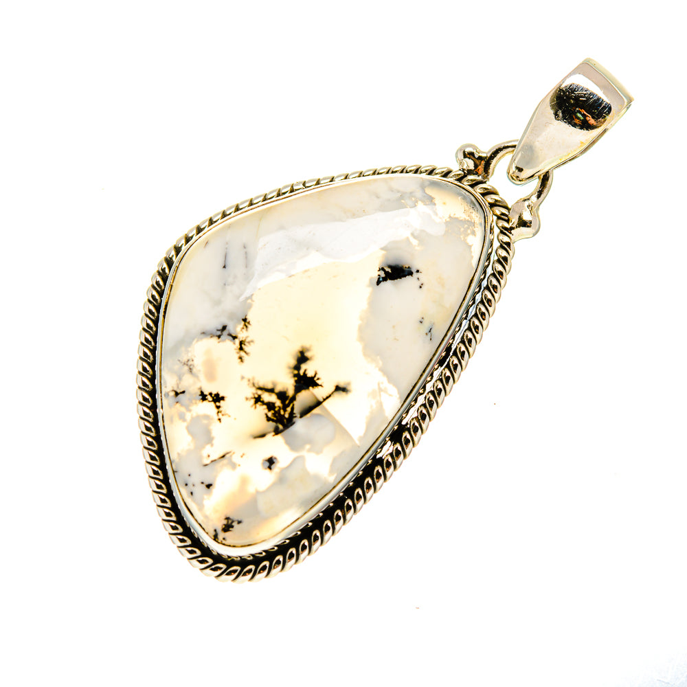 Dendritic Opal Pendants handcrafted by Ana Silver Co - PD750012