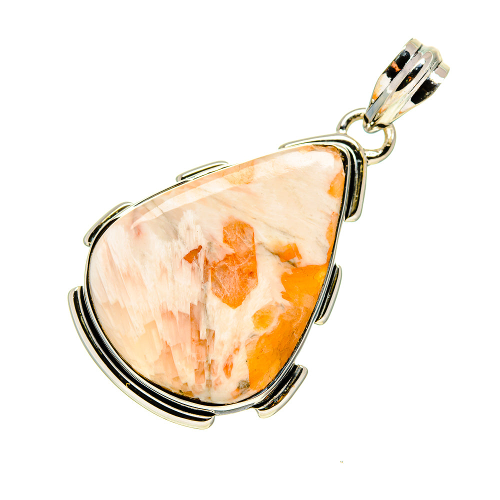 Scolecite Pendants handcrafted by Ana Silver Co - PD750032