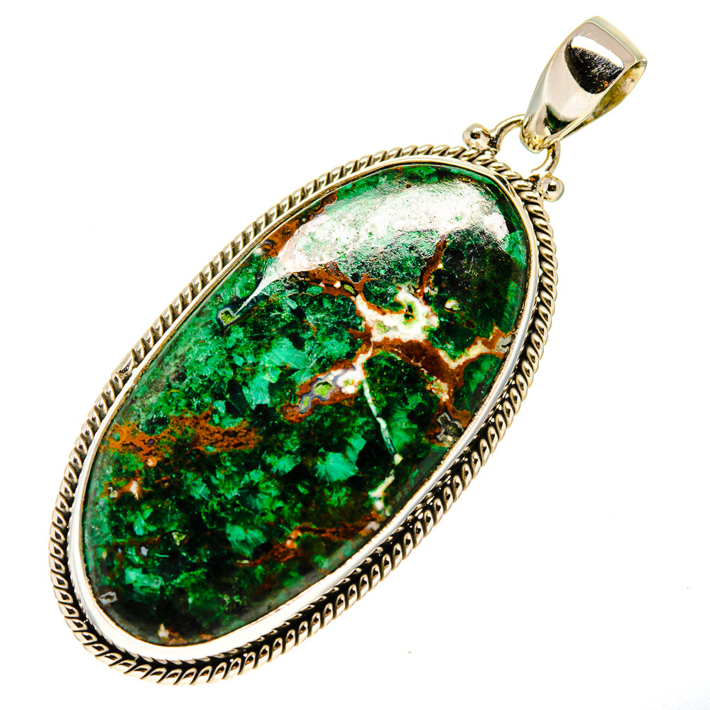 Chrysocolla Pendants handcrafted by Ana Silver Co - PD750040