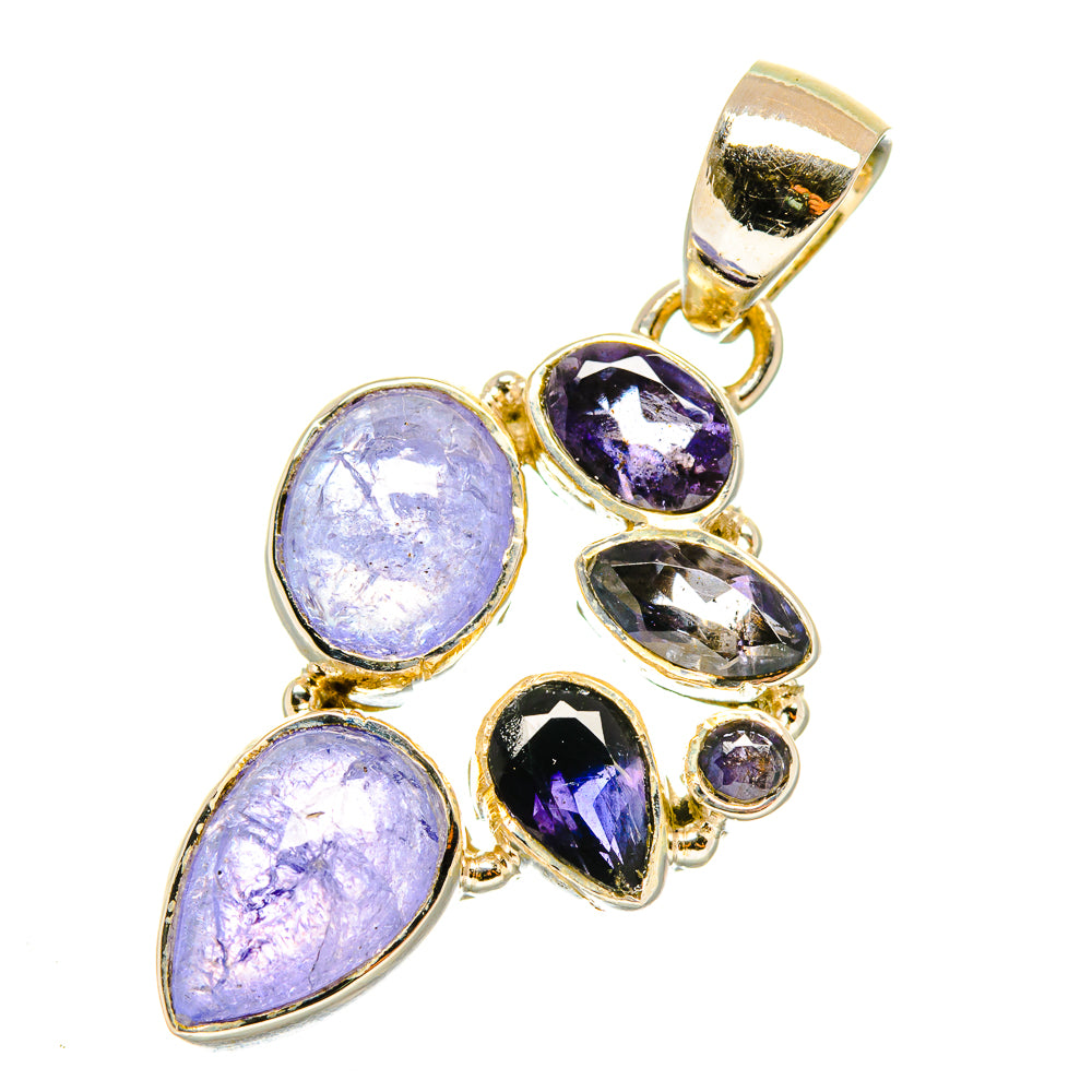 Tanzanite Pendants handcrafted by Ana Silver Co - PD7501