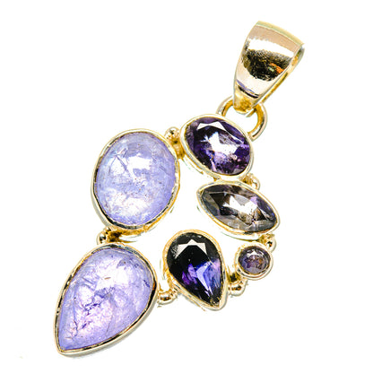 Tanzanite Pendants handcrafted by Ana Silver Co - PD7501