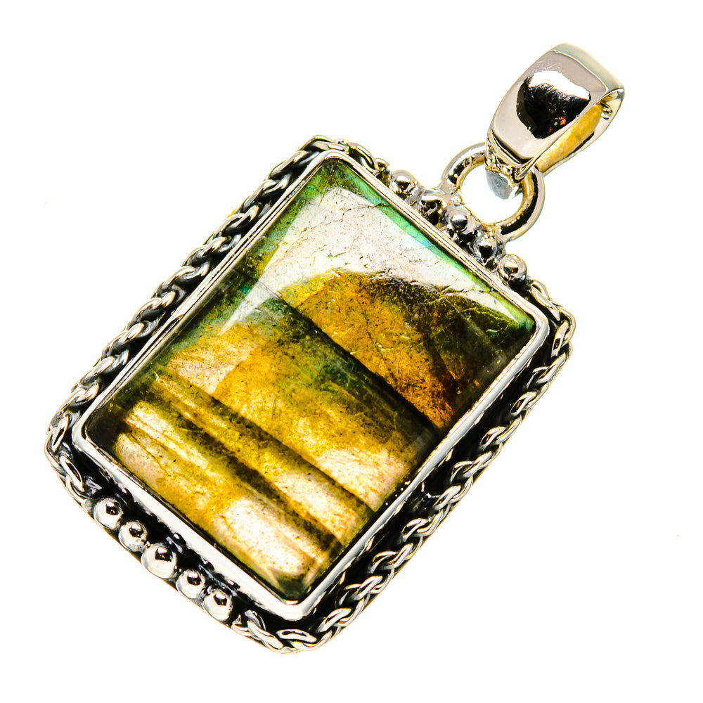 Labradorite Pendants handcrafted by Ana Silver Co - PD750303