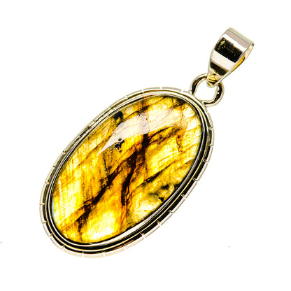 Labradorite Pendants handcrafted by Ana Silver Co - PD750334
