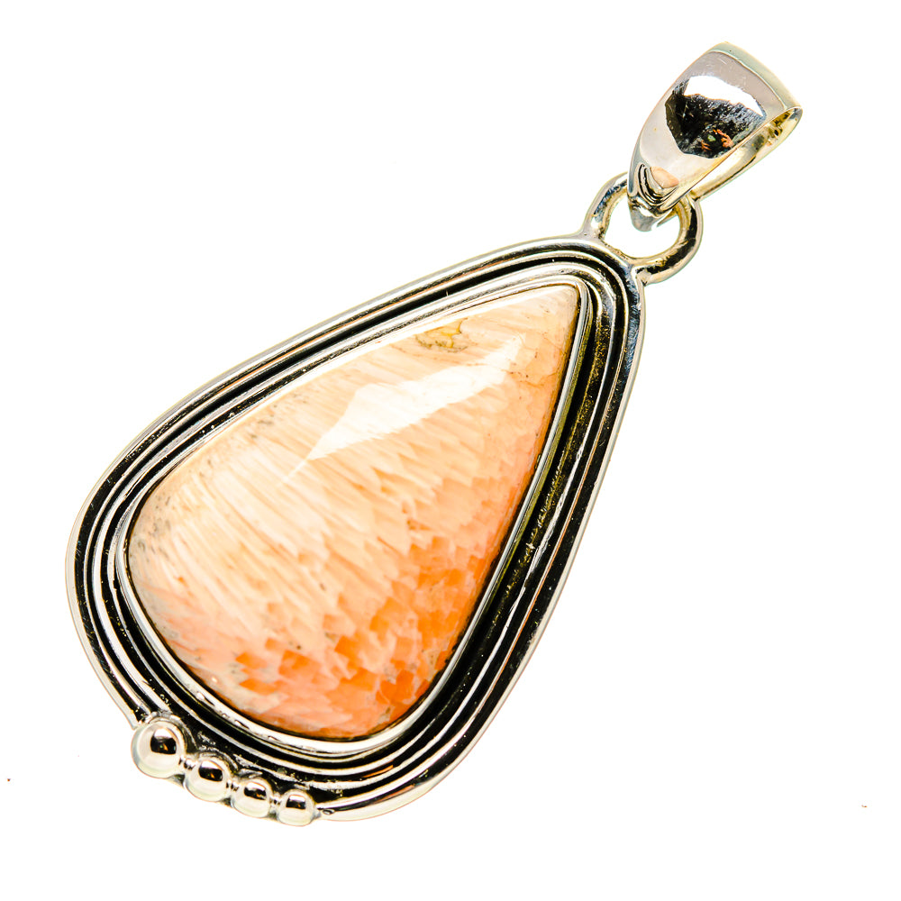 Scolecite Pendants handcrafted by Ana Silver Co - PD750340