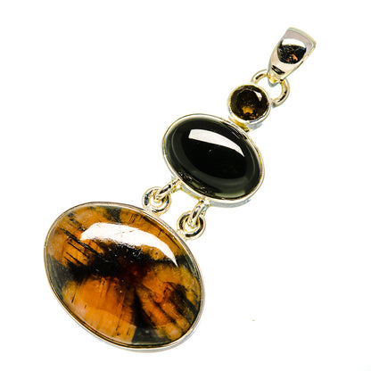 Chiastolite Pendants handcrafted by Ana Silver Co - PD750401