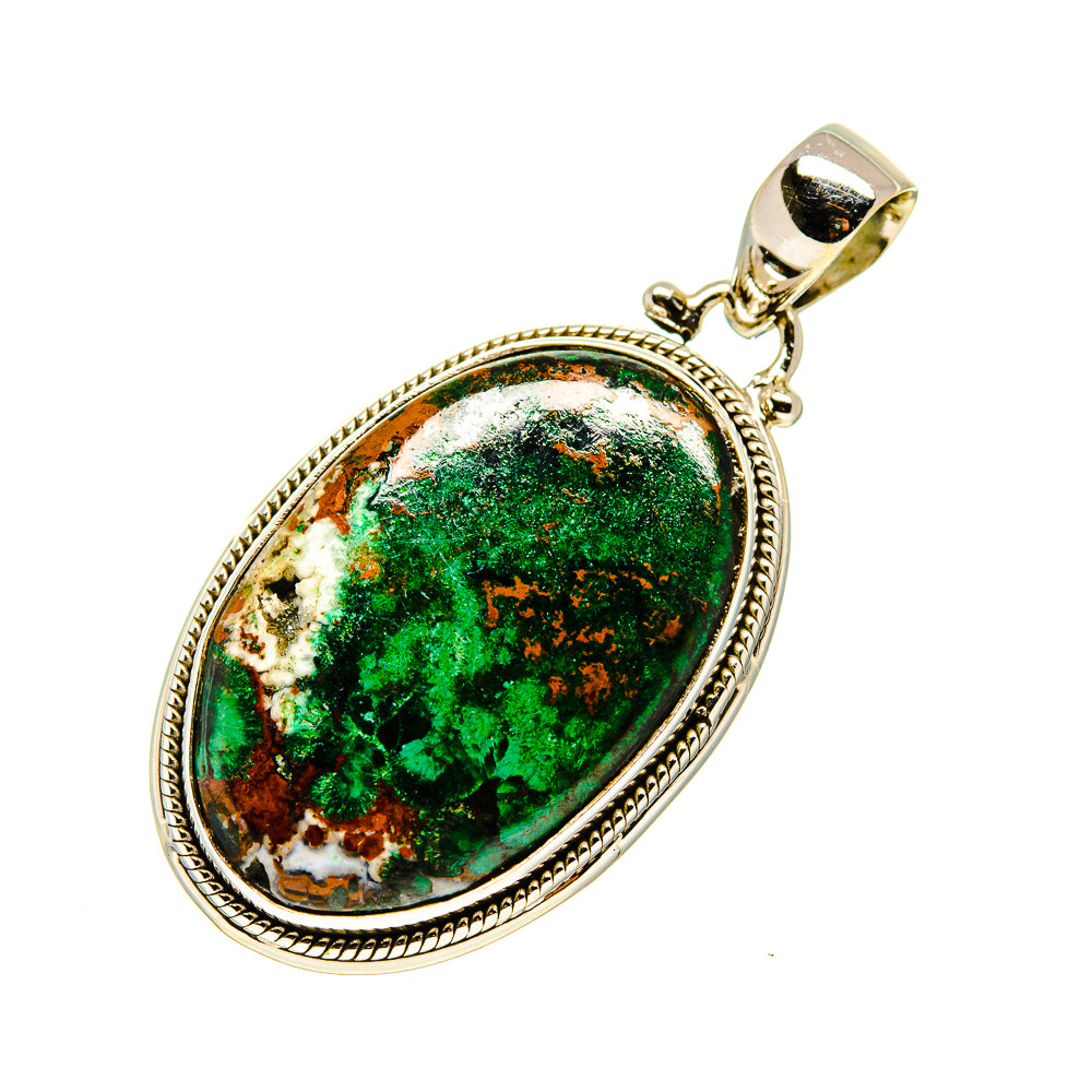 Chrysocolla Pendants handcrafted by Ana Silver Co - PD750429