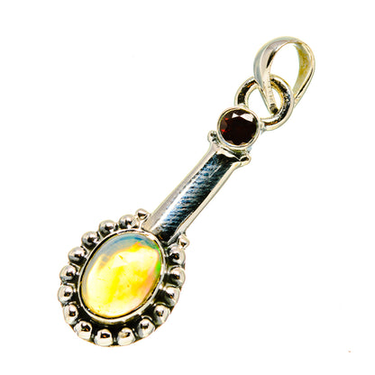 Ethiopian Opal Pendants handcrafted by Ana Silver Co - PD750490