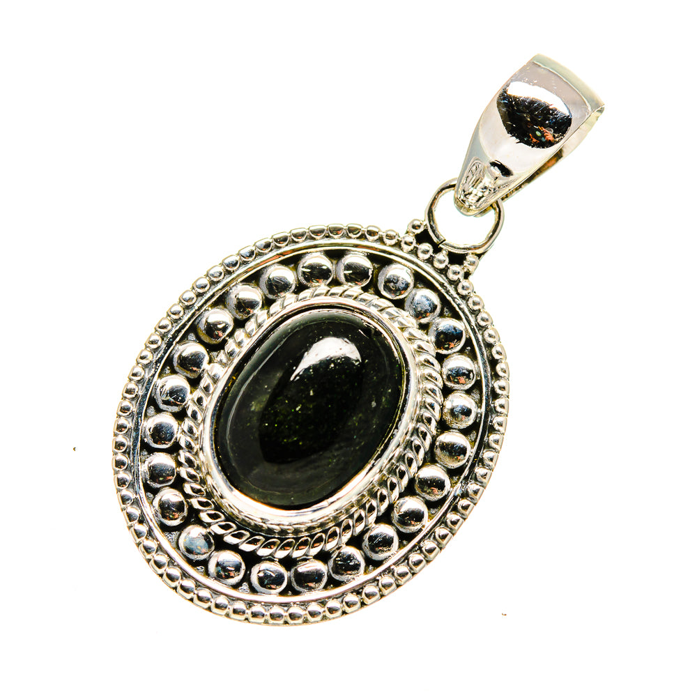 Star Diopside Pendants handcrafted by Ana Silver Co - PD750517