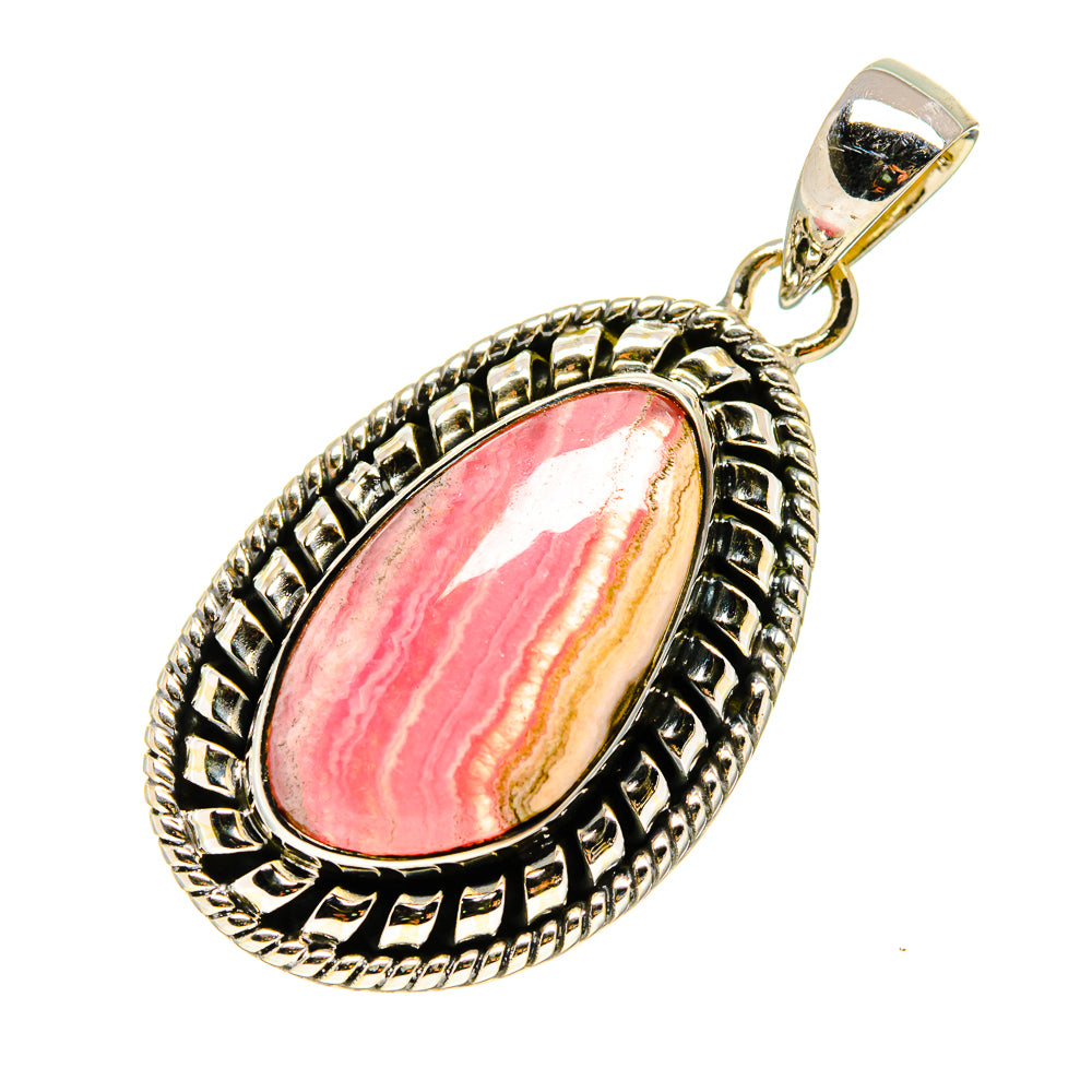 Rhodochrosite Pendants handcrafted by Ana Silver Co - PD750535