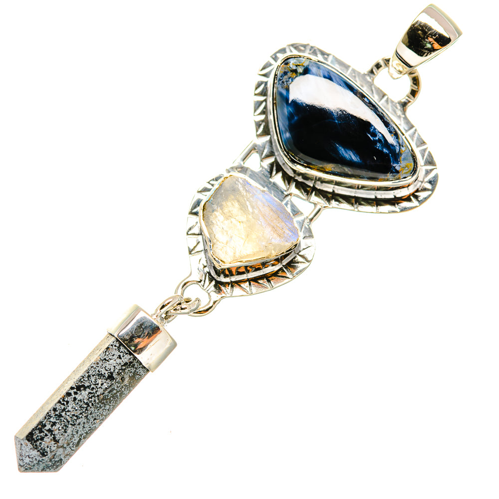 Pietersite Pendants handcrafted by Ana Silver Co - PD7506