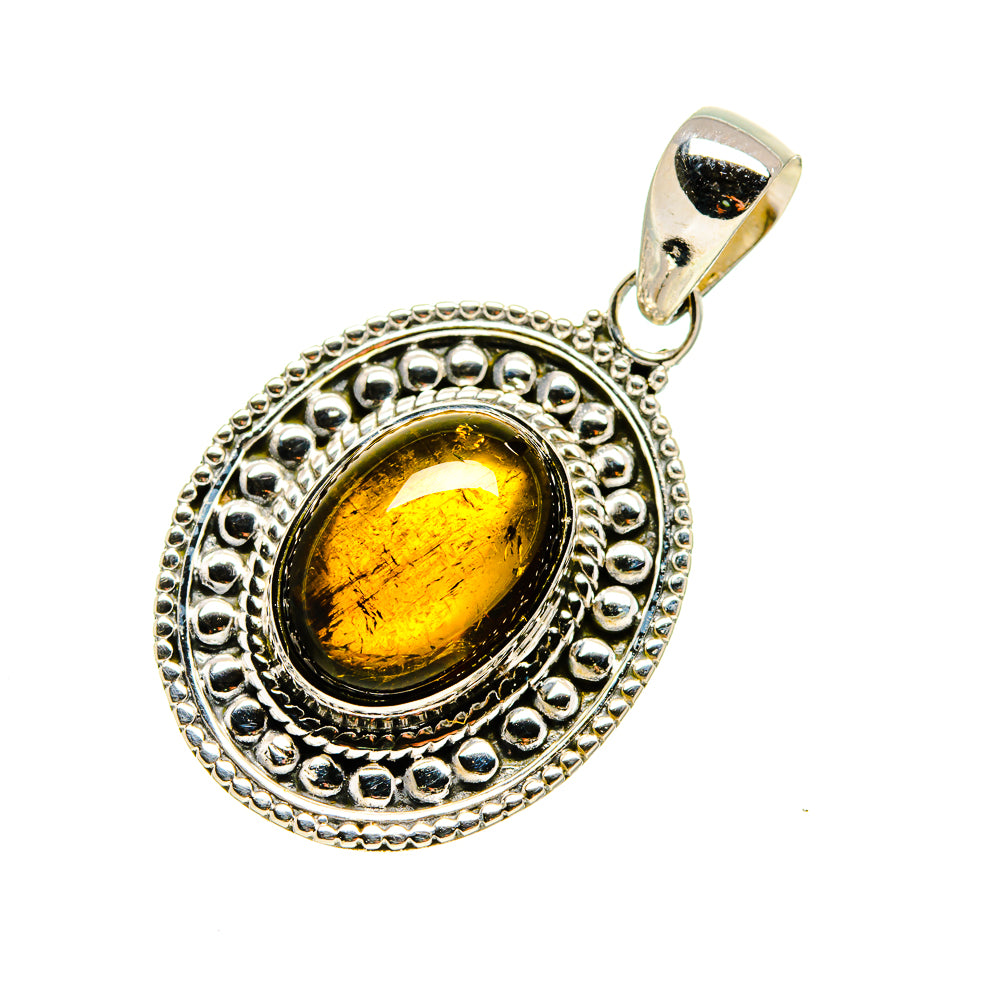 Citrine Pendants handcrafted by Ana Silver Co - PD750651