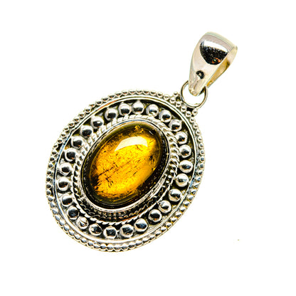 Citrine Pendants handcrafted by Ana Silver Co - PD750651
