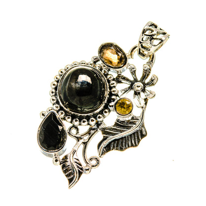 Star Diopside Pendants handcrafted by Ana Silver Co - PD750657