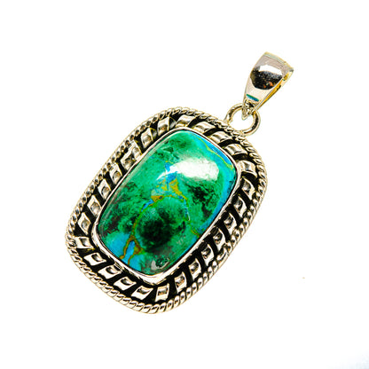 Chrysocolla Pendants handcrafted by Ana Silver Co - PD750663