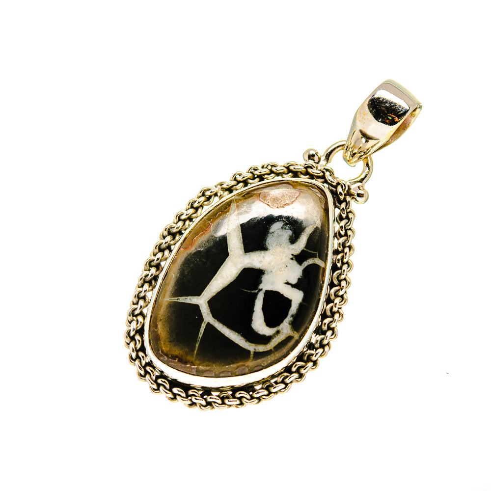 Septarian Geode Pendants handcrafted by Ana Silver Co - PD750670