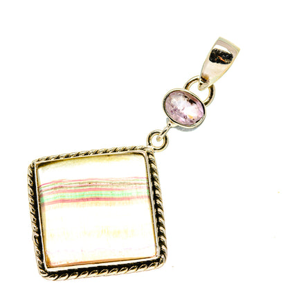 Fluorite Pendants handcrafted by Ana Silver Co - PD750733 - Photo 2