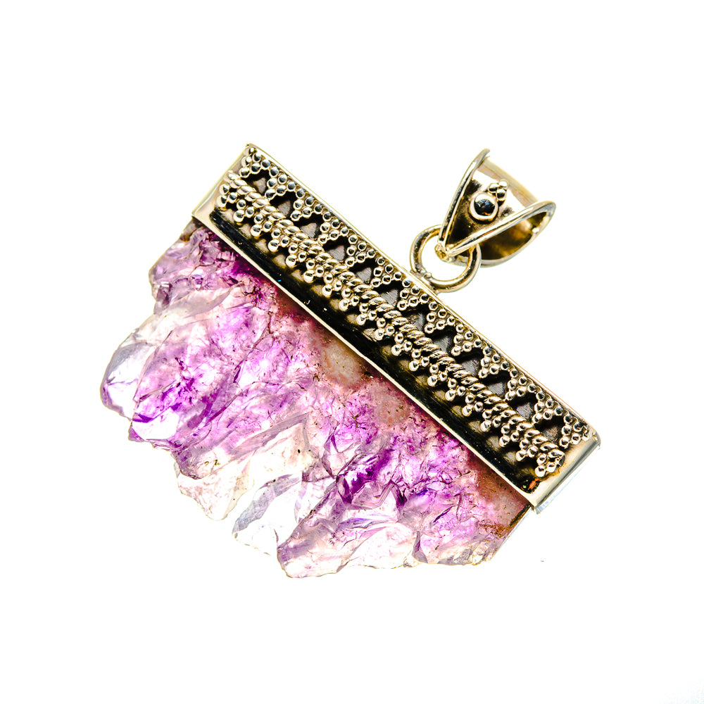 Amethyst Stalactite Pendants handcrafted by Ana Silver Co - PD750737