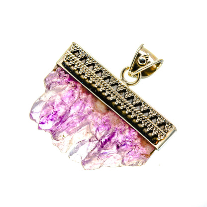 Amethyst Stalactite Pendants handcrafted by Ana Silver Co - PD750737