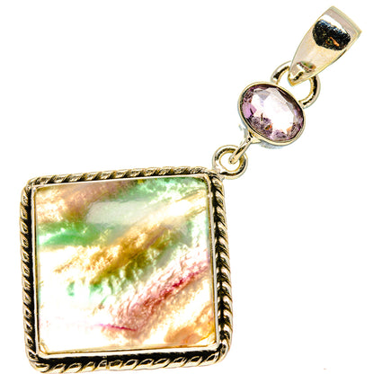 Fluorite Pendants handcrafted by Ana Silver Co - PD750760