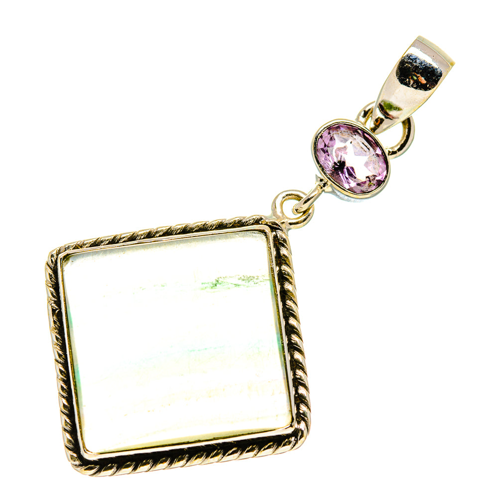 Green Fluorite Pendants handcrafted by Ana Silver Co - PD750769
