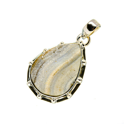 Desert Druzy Pendants handcrafted by Ana Silver Co - PD750856
