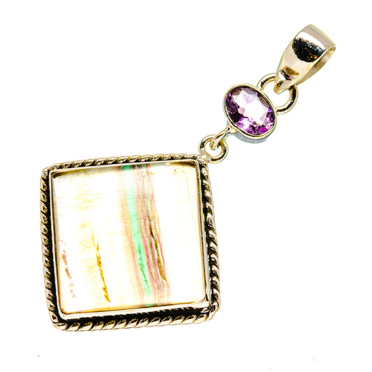 Fluorite Pendants handcrafted by Ana Silver Co - PD750902