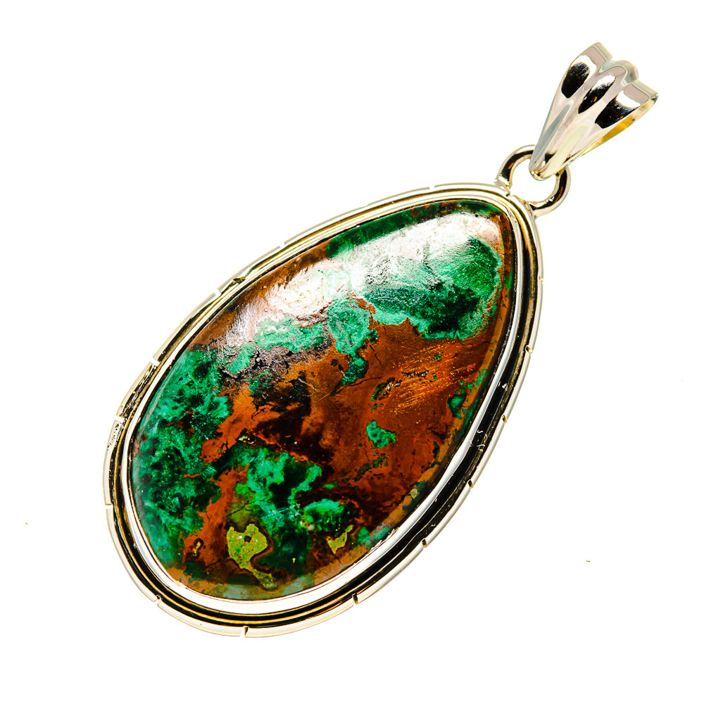 Chrysocolla Pendants handcrafted by Ana Silver Co - PD750928