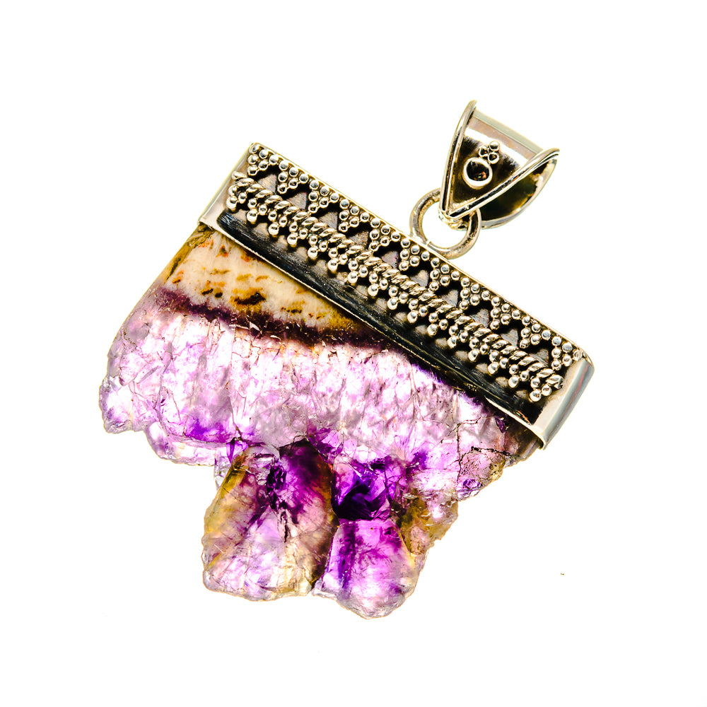Amethyst Stalactite Pendants handcrafted by Ana Silver Co - PD750934