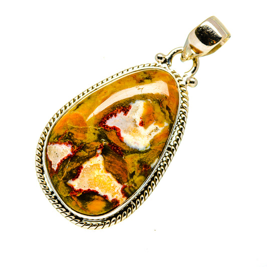 Rainforest Opal Pendants handcrafted by Ana Silver Co - PD750944