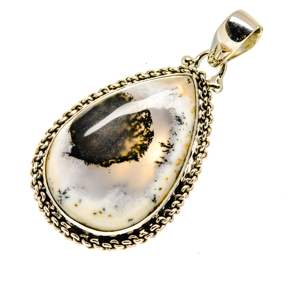 Dendritic Opal Pendants handcrafted by Ana Silver Co - PD750948