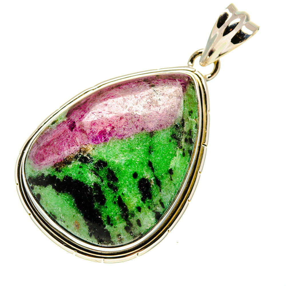 Ruby Fuchsite Pendants handcrafted by Ana Silver Co - PD750960