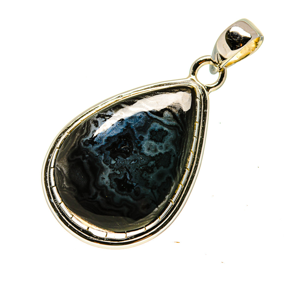 Psilomelane Pendants handcrafted by Ana Silver Co - PD750962
