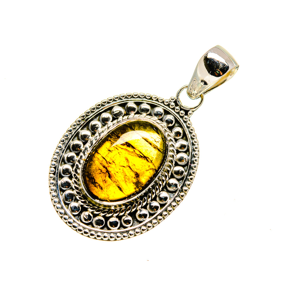 Labradorite Pendants handcrafted by Ana Silver Co - PD751001 - Photo 2