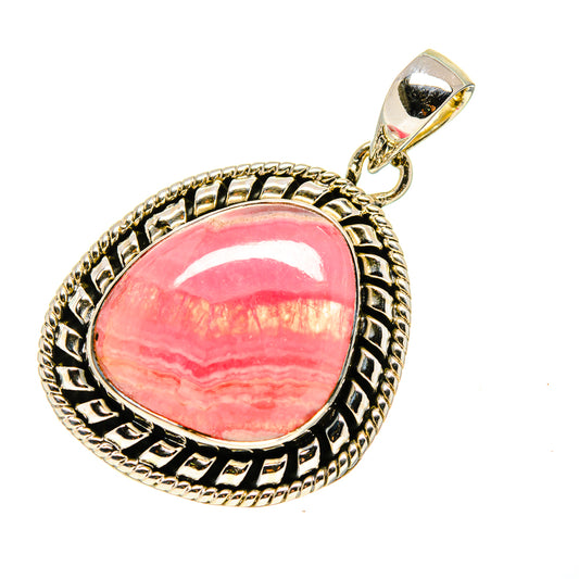 Rhodochrosite Pendants handcrafted by Ana Silver Co - PD751018