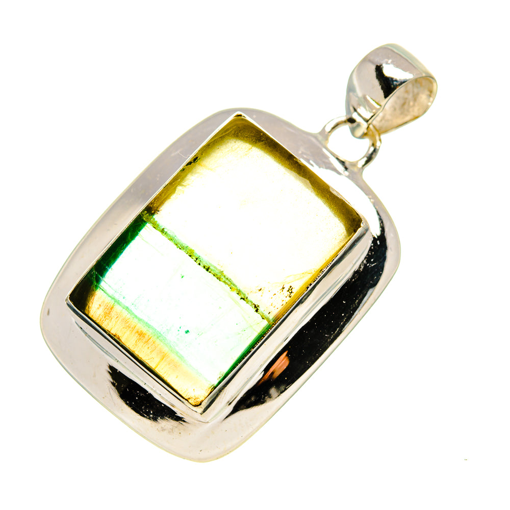 Green Fluorite Pendants handcrafted by Ana Silver Co - PD751098