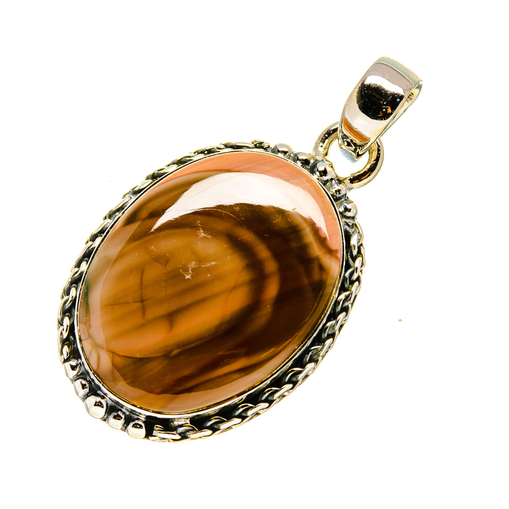Imperial Jasper Pendants handcrafted by Ana Silver Co - PD751183 - Photo 2