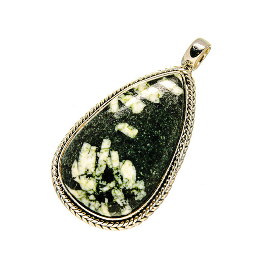 Rainforest Jasper Pendants handcrafted by Ana Silver Co - PD751204