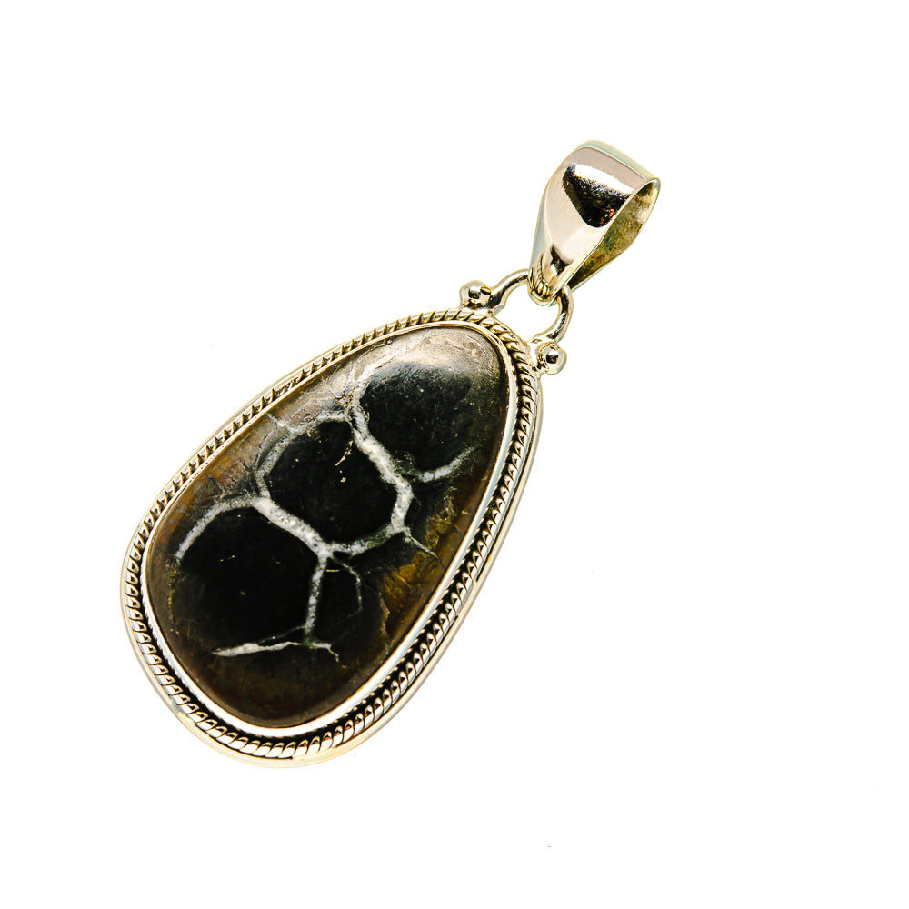 Septarian Geode Pendants handcrafted by Ana Silver Co - PD751228
