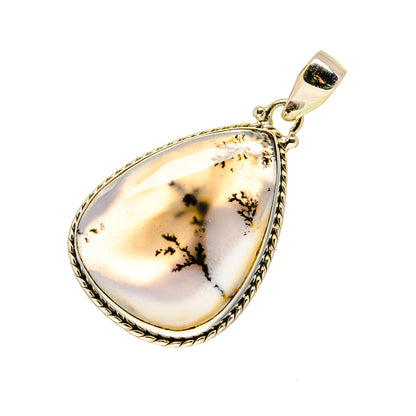 Dendritic Opal Pendants handcrafted by Ana Silver Co - PD751239