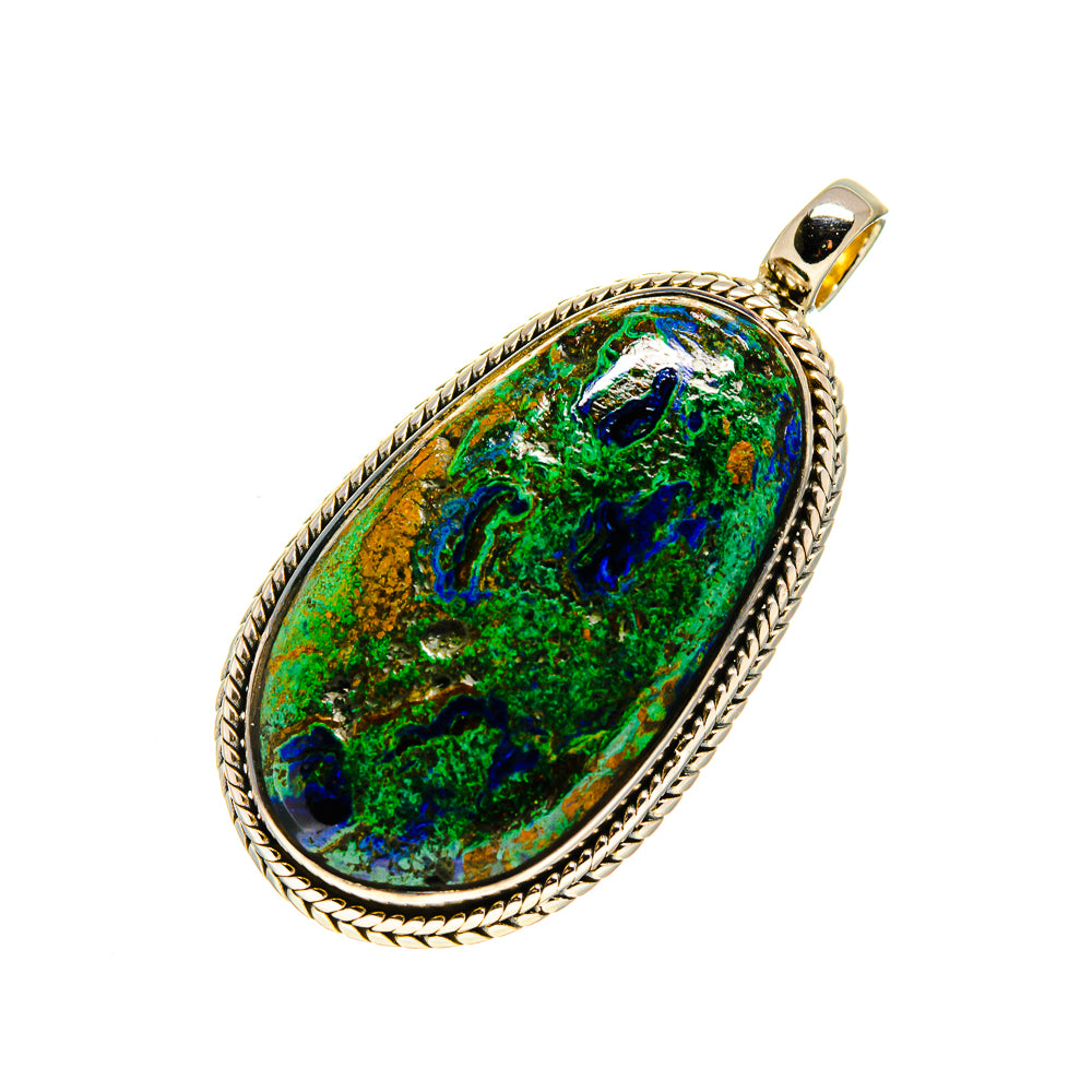 Chrysocolla Pendants handcrafted by Ana Silver Co - PD751309