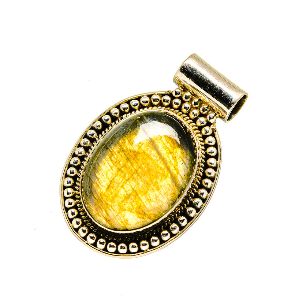 Labradorite Pendants handcrafted by Ana Silver Co - PD751341