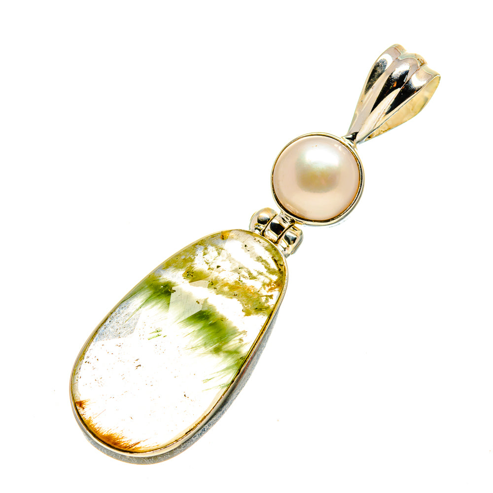 Green Fluorite Pendants handcrafted by Ana Silver Co - PD751395