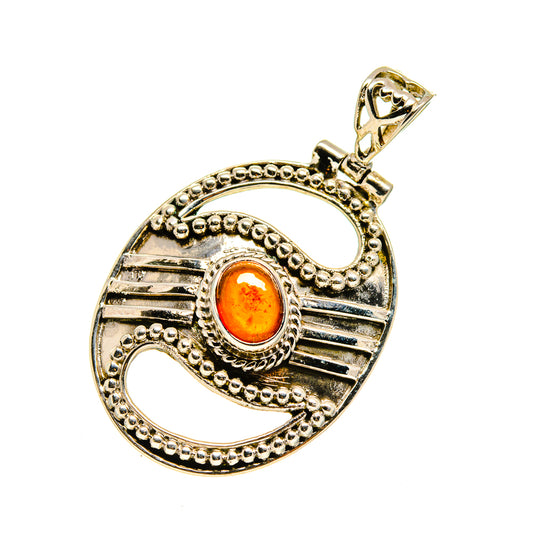 Carnelian Pendants handcrafted by Ana Silver Co - PD751417