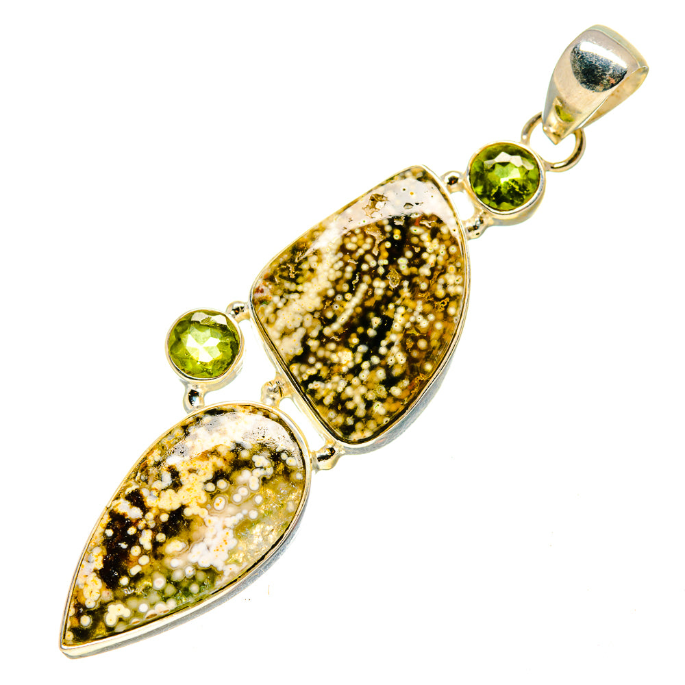 Ocean Jasper Pendants handcrafted by Ana Silver Co - PD751426