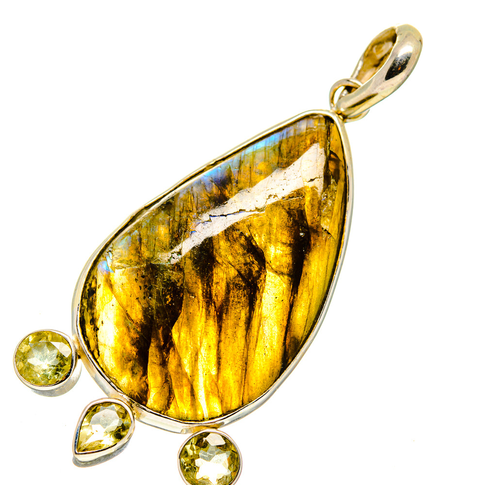 Labradorite Pendants handcrafted by Ana Silver Co - PD751503